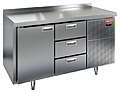 Стол холодильный HICOLD GN 13 BR3 TN